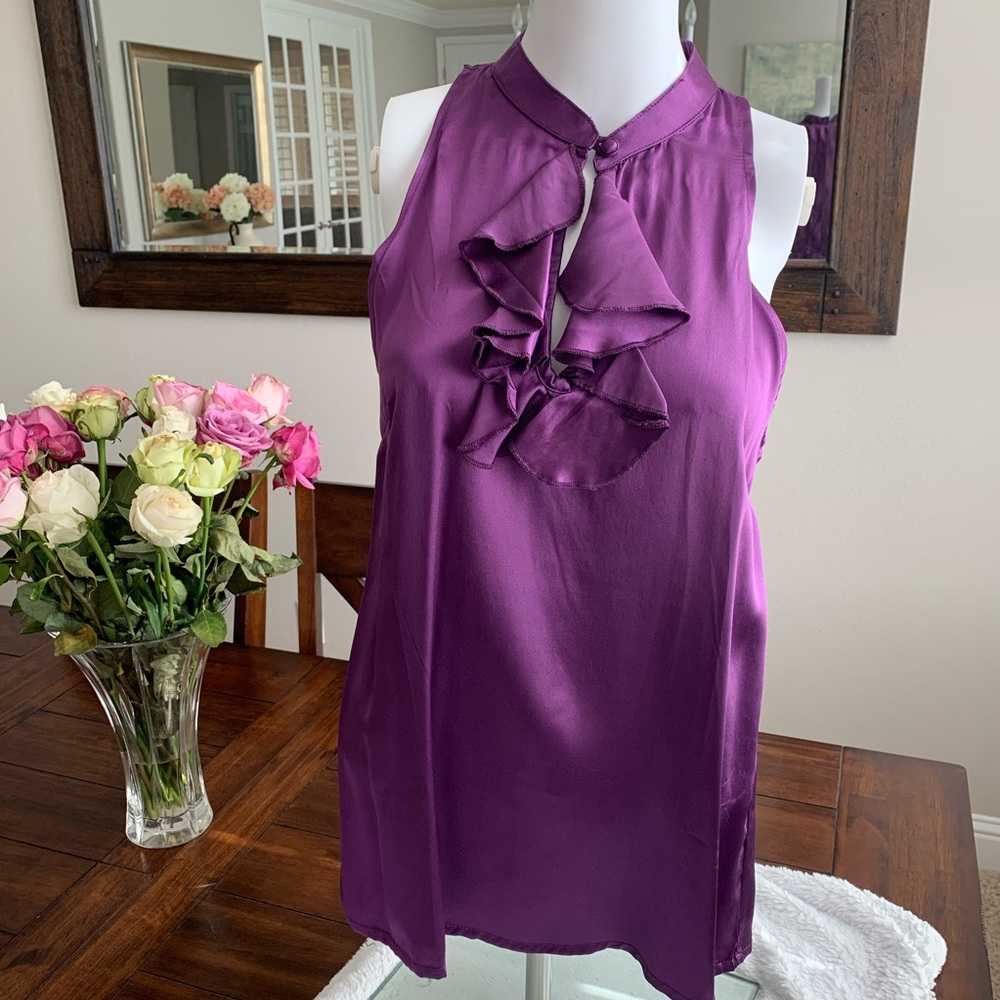 Bobi 100% Silk Top Blouse